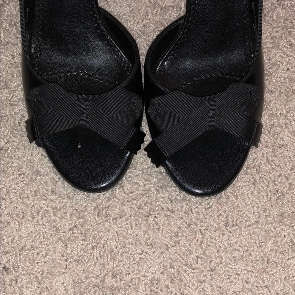 Franco Sarto black heels